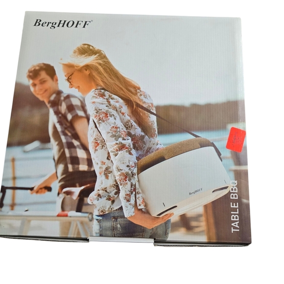 BergHoo White Table BBQ Grill - Picture 3 of 3